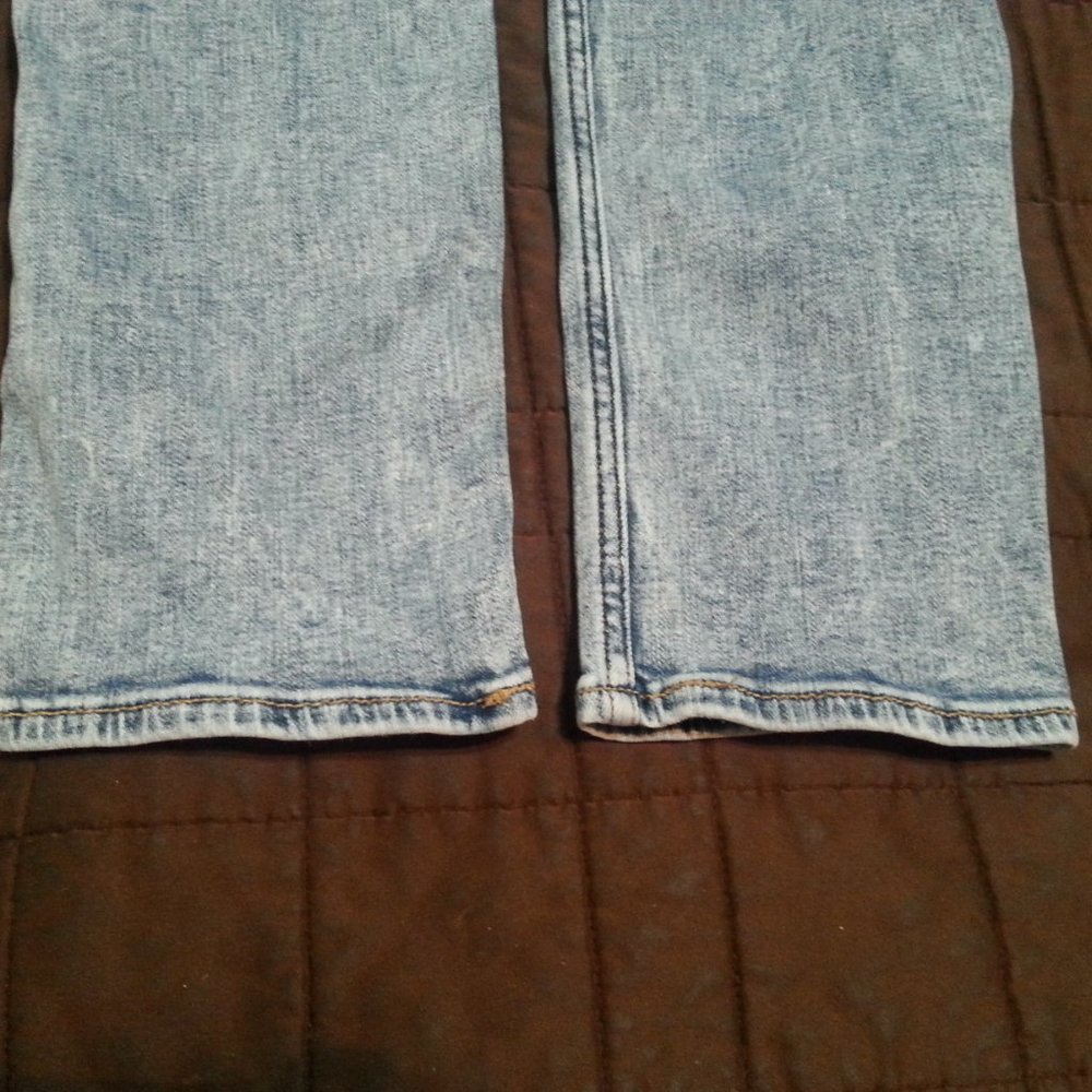 Abercrombie Skinny Denim Jeans Pants Kids Distressed - Picture 7 of 11